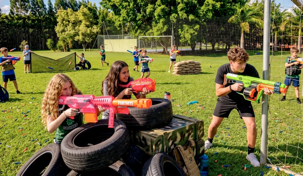 Feijoada, Música & Arena Nerf no Santa Eliza Eco Resort