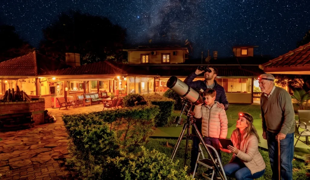 Expedição Estelar — Pais e Filhos — Santa Eliza Eco Resort - Hotel Fazenda no Interior de São Paulo